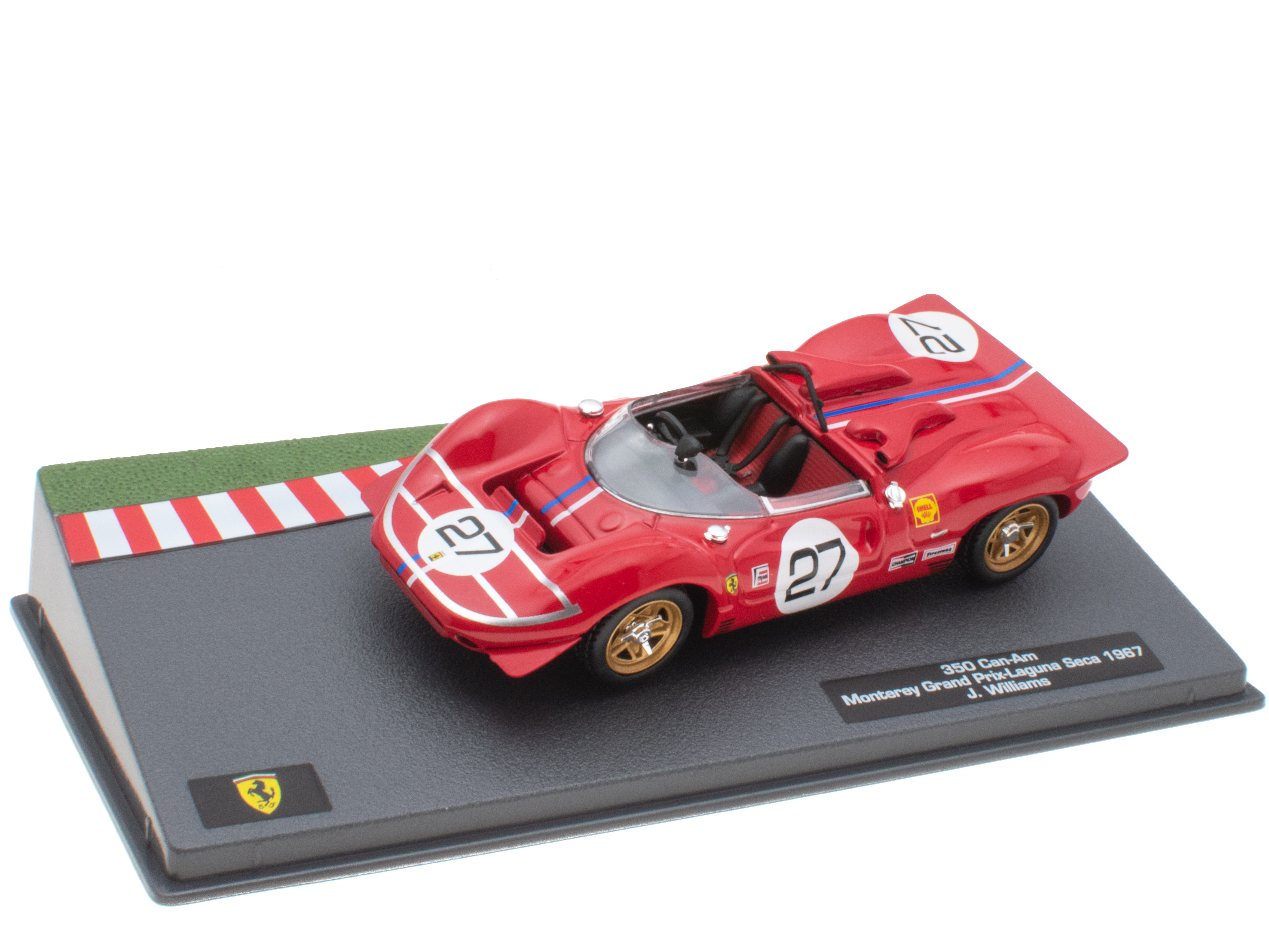 Ferrari 350 Can-Am - Monterey Grand Prix-Laguna Seca 1967 - J. Williams