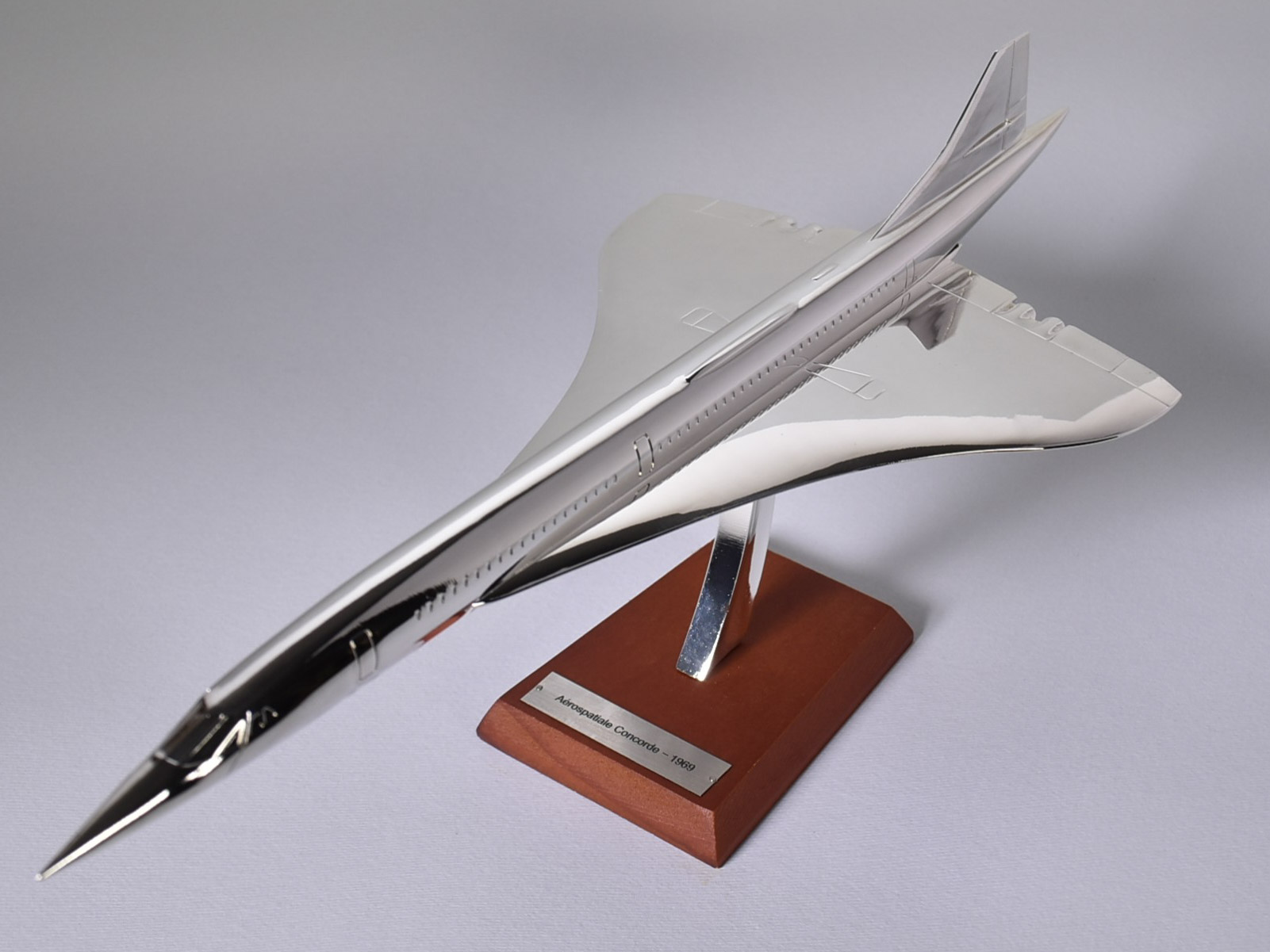 Aérospatiale Concorde - 1969 - Silver Classic certificate of authenticity