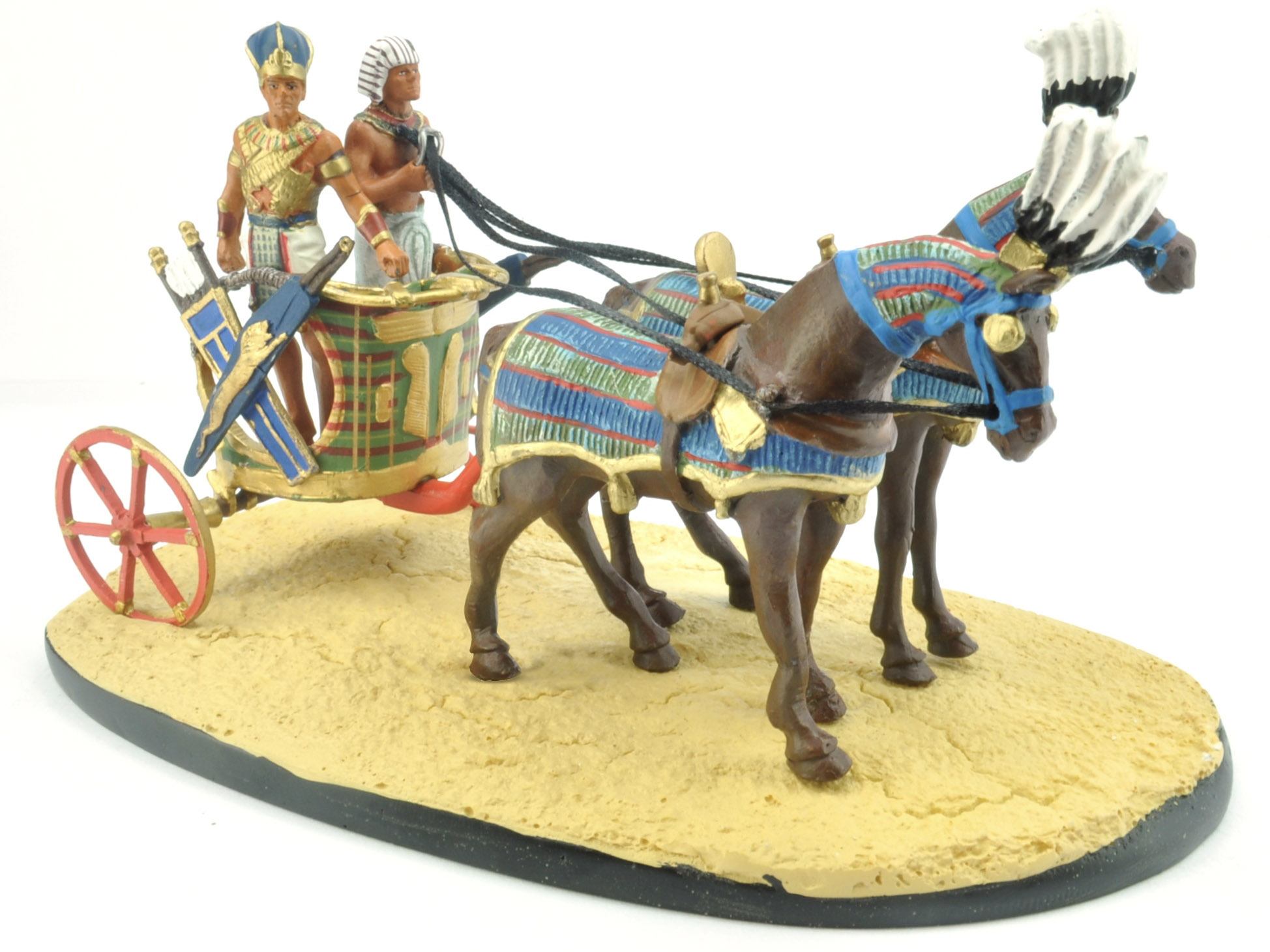 Il Faraone con il suo carro da guerra - The Pharaoh and his War Chariot