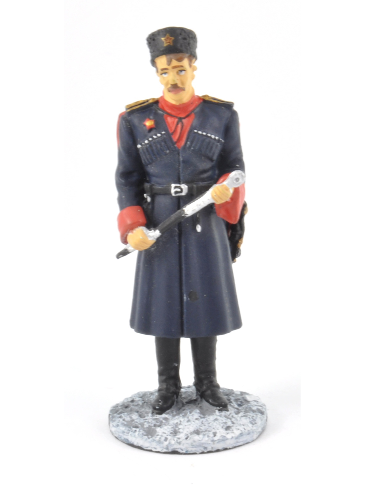 Officer in parade uniform of the Kuban Cossack units 1943-1945
