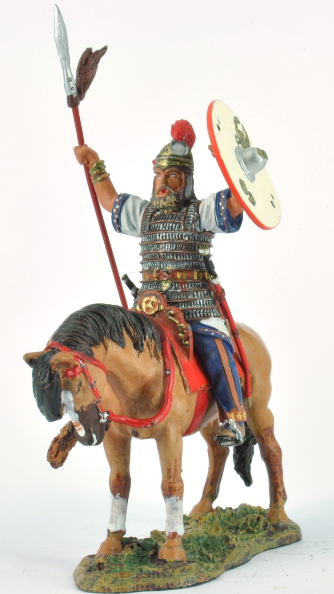 Visigothic cavalryman. Iberia, 6th century